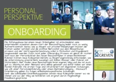 Personal Perspektive Onboarding • Peter Greven Gruppe