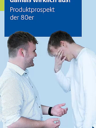 Wir haben ein paar alte Sachen aus unserem Marketing-Archiv rausgesucht.🗄Im Video seht ihr ein Produktprospekt aus den 80er Jahren und die Reaktion unserer Azubis, Geschäftsführer und Kollegen darauf. 🧼🙌
