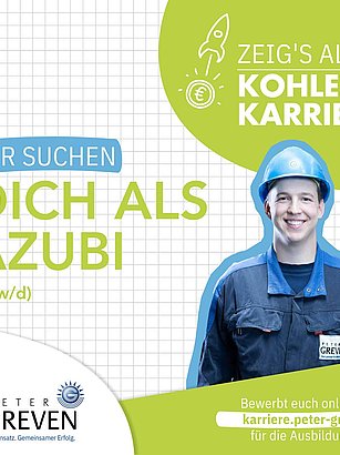 Du suchst eine spannende Ausbildung? Dann bist du bei uns genau richtig! 🚀🎓
Eine praxisnahe Ausbildung, persönliche Betreuung, individuelle Entwicklungsmöglichkeiten, Top Übernahme Chancen nach der Ausbildung und ein tolles Team - all das erwartet dich bei uns ✨💸
Mach Kohle und Karriere - Deine Ausbildung 2026 💪🏻

#ausbildungsplätze #ausbildung2026 #azubigesucht #nachwuchstalente #petergrevengruppe #badmünstereifel #euskirchen